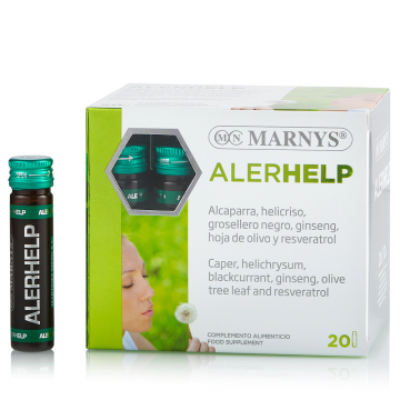 Alerhelp prevenirea si ameliorarea reactiilor alergice sezoniere, 20 fiole, Marnys