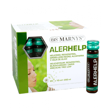 Alerhelp prevenirea si ameliorarea reactiilor alergice sezoniere, 20 fiole, Marnys