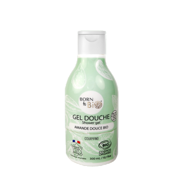 Gel de dus bio cu migdale dulci, 300ml, Born to Bio