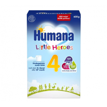 Lapte praf nr.4 Junior Drink, 600g, Humana