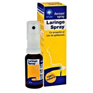 laringo spray cu propolis si ulei galbenele x 20ml