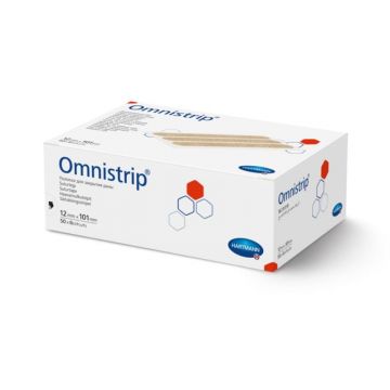 Plasturi Omnistrip 12 x 101 mm, 2 folii x 3 benzi/plic (50 plicuri), 540685, HartMann