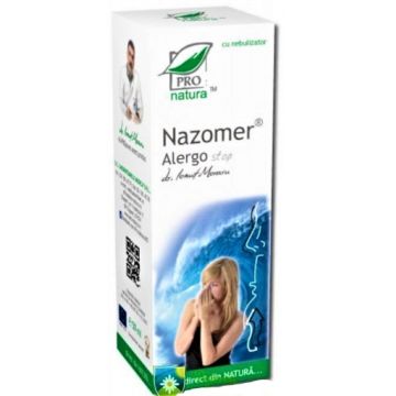 ProNatura Nazomer Alergo Stop spray nazal cu nebulizator - 50ml