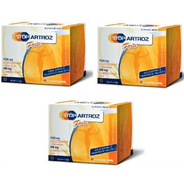 StopaArtroz Forte - 10 plicuri (pachet 2+1)