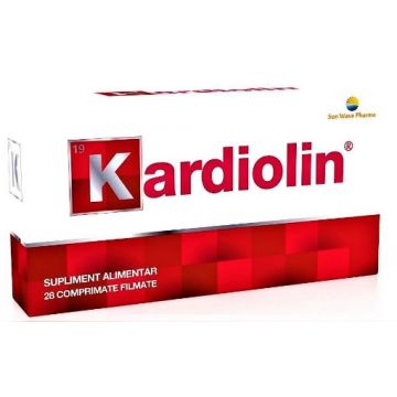 SunWave Kardiolin - 28 comprimate filmate