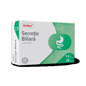 Dr. Max Secretie biliara, 20 capsule