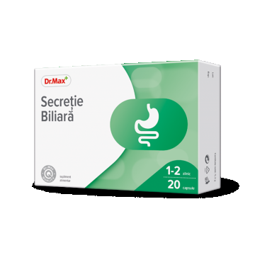 Dr. Max Secretie biliara, 20 capsule