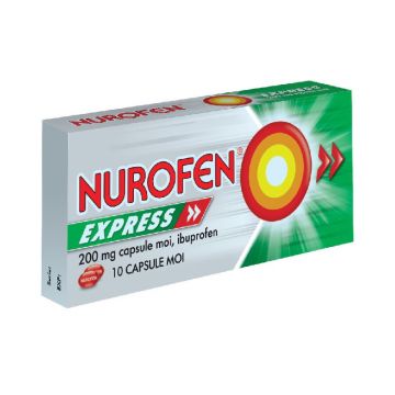 Nurofen Express 200mg x 10 capsule moi