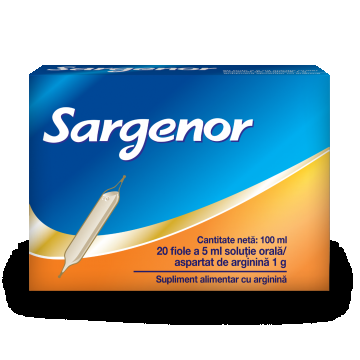 Sargenor Solutie orala, 20 fiole, Viatris