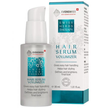 Serum pentru par fara volum Swiss Herbs Therapy, 30ml, Evenswiss