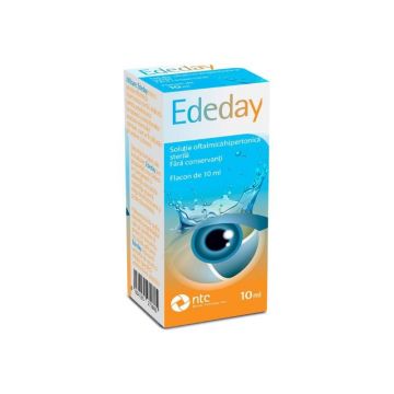 Solutie oftalmica Ededay, 10 ml