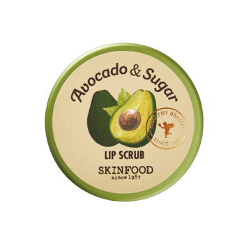 Exfoliant pentru buze cu zahar si avocado, 14g, Skinfood
