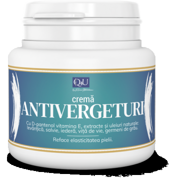 Crema antivergeturi Q4U, 500ml, Tis Farmaceutic