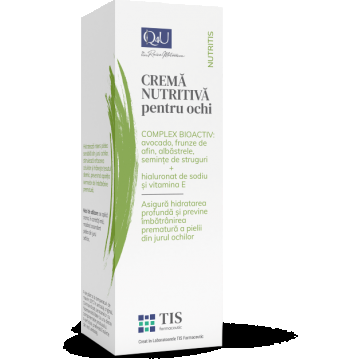 Crema nutritiva pentru ochi NutriTIS, 20ml, Tis Farmaceutic