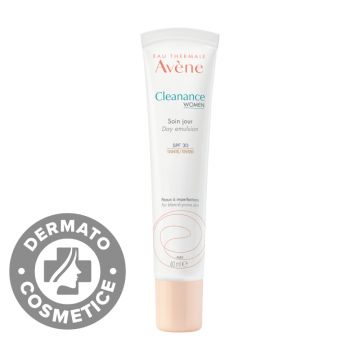 Emulsie de zi nuantatoare pentru femei SPF30 Cleanance, 40ml, Avene