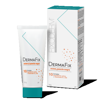 Gel pentru acnee si puncte negre DermaFix, 50g, PharmaGenix®