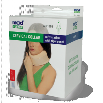 Guler cervical cu fixare usoara si tija de sustinere Nr. 1, 1 bucata, MedTextile