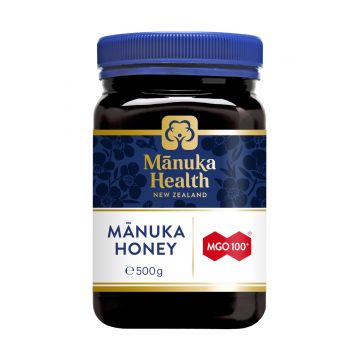 Miere de Manuka MGO 100+, 500g, Manuka Health