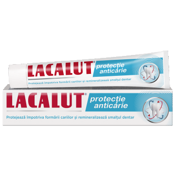 Pasta de dinti protectie anticarie, 75ml, Lacalut