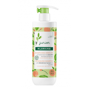 Sampon cu aroma de piersica, 500 ml, Klorane Junior