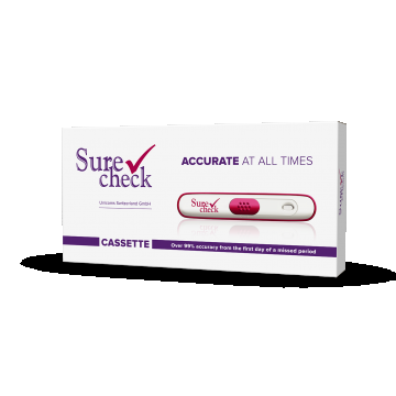 Test de sarcina Cassette, 1 bucata, Surecheck