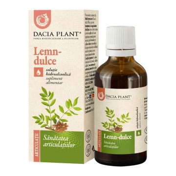 Tinctura de lemn dulce, 50ml, Dacia Plant