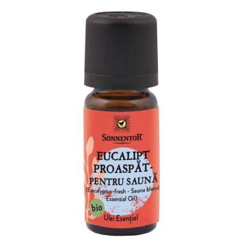 Ulei Bio Esential Eucalipt Proaspat pentru Sauna, 10ml, Sonnentor