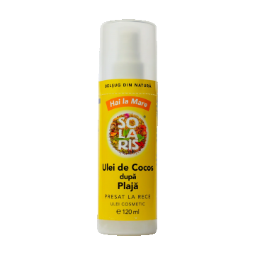 Ulei de cocos Hai la mare, 120ml, Solaris