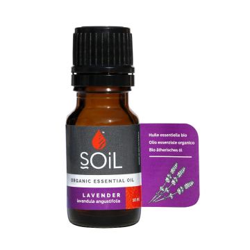 Ulei Esential Lavanda Pur 100% Organic, 10ml, Soil