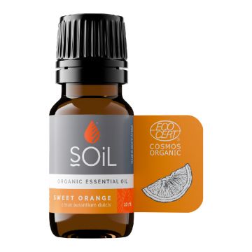 Ulei Esential Portocala Pur 100% Organic, 10ml, Soil