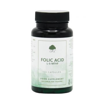 Acid folic 400µg, 120 capsule, G&G