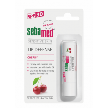 Balsam de buze cu cirese si SPF30, 4.8g, Sebamed