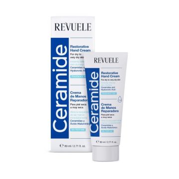 Crema reparatoare maini Ceramide, 80ml, Revuele