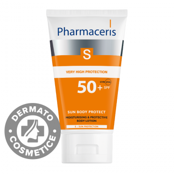 Lotiune de corp cu protectie solara SPF50+ S, 150ml, Pharmaceris