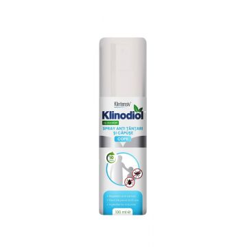 Spray antitantari si capuse baby 6 luni+ Klinodiol, 100ml, Klintensiv