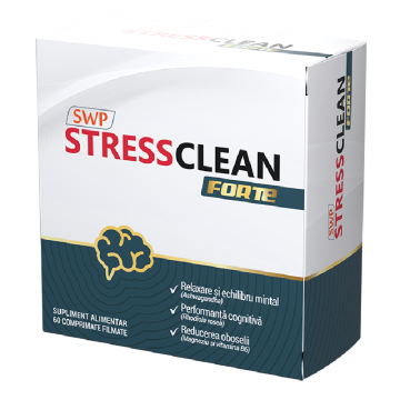 Stressclean Forte, 60 comprimate, Sun Wave Pharma