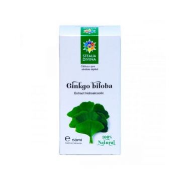 Tinctura Ginko Biloba, 50ml, Steaua Divina