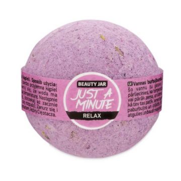 Bila de baie relaxanta cu lavanda Just a Minute, 150g, Beauty Jar