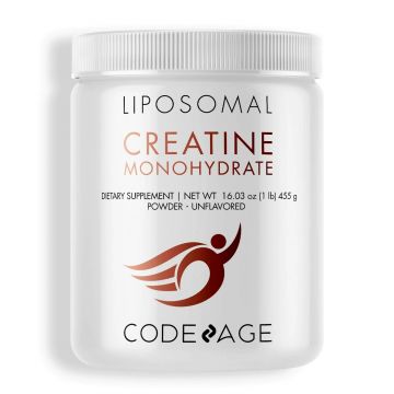 Creatina monohidrata lipozomala Liposomal Creatine Monohydrate, 455g, CodeAge