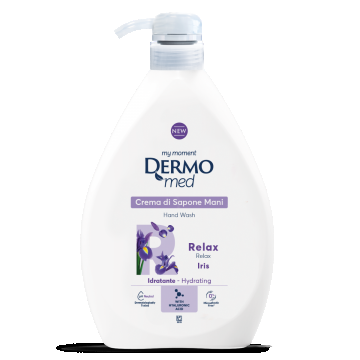 Dispenser Sapun lichid crema cu Iris, 1000ml, Dermomed
