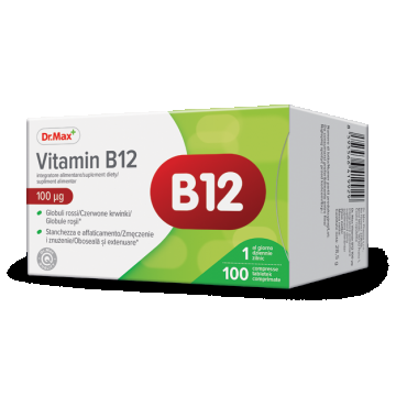 Dr. Max Vitamina B12 100mcg, 100 comprimate filmate