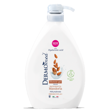 Gel de dus cu migdale, 1000ml, Dermomed