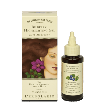 L'Erbolario Gel colorare par Blueberry Deep Mahogany, 70ml