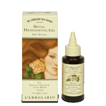 L'Erbolario Gel colorare pentru par Henna Red, 70ml