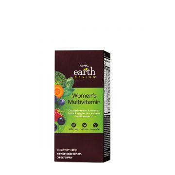 Multivitamine pentru femei Earth Genius, 60 tablete, GNC