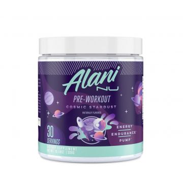 Pre-Workout cu Aroma Cosmic Stardust, 300g, Alani NU