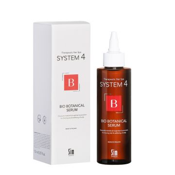 Serum fortifiant anticadere si regenerant pentru scapl si par subtiat System 4 Therapeutical Hair Spa, 150ml, Sim Sensitive