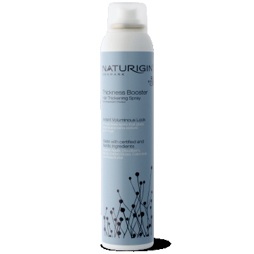 Spray fixativ pentru volum cu sustinere usoara Thickness Booster, 200ml, Naturigin