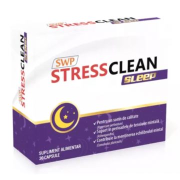 Stressclean Sleep, 30 capsule, Sun Wave Pharma