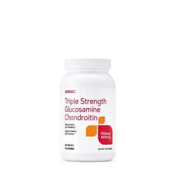 Triple Strength Glucozamina 750mg Condroitina 600mg, 120 tablete, GNC